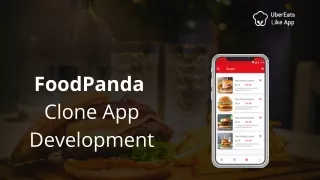 Launch a FoodPanda Clone App With us