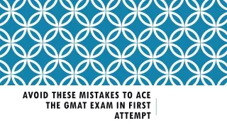 avoid these mistakes to ace the gmat exam in first attempt