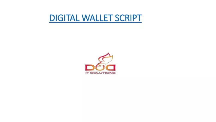 digital wallet script