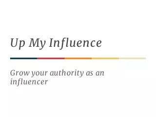 Public Relations Firm - Up My Influence