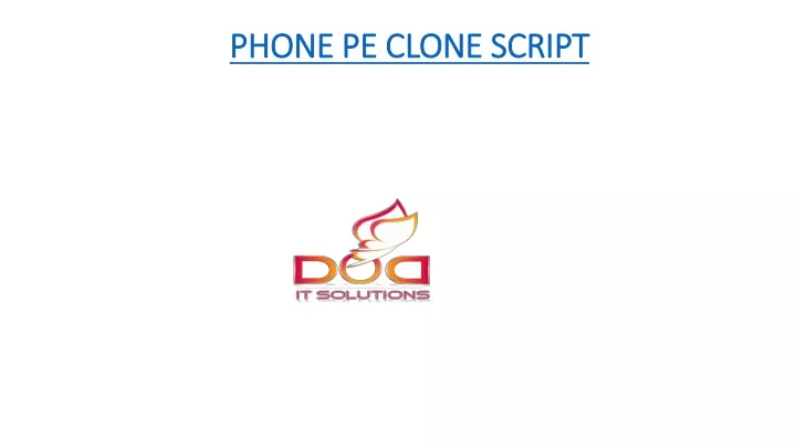 phone pe clone script