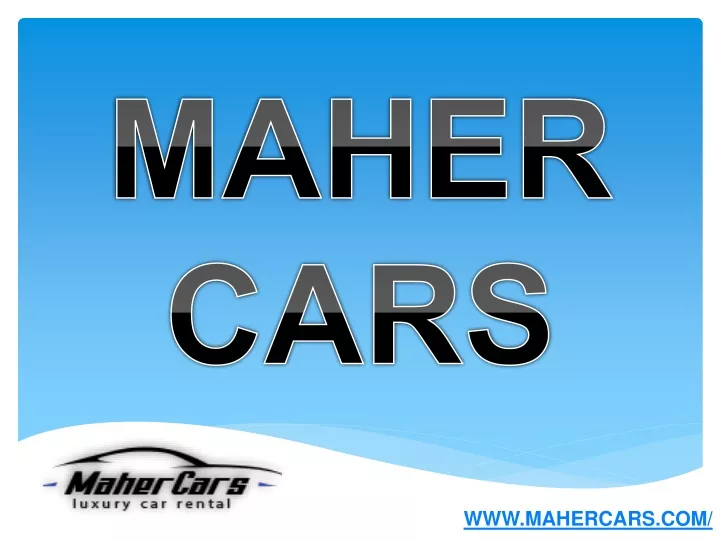 maher cars