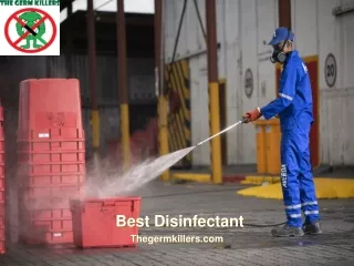 Best disinfectant - Thegermkillers.com