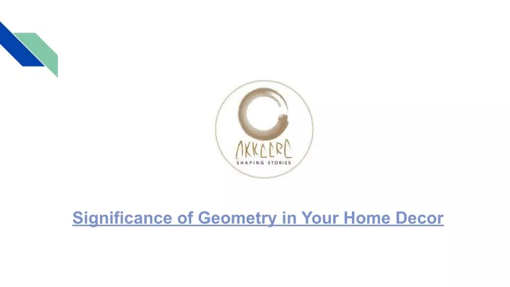 significance of geometry in your home decor