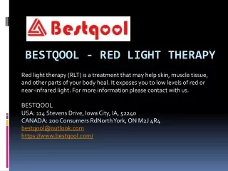 BESTQOOL - Red Light Therapy