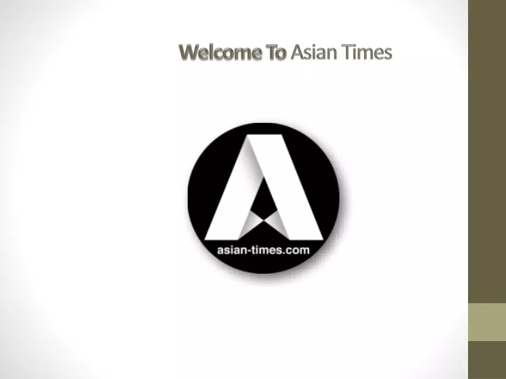 welcome to asian times