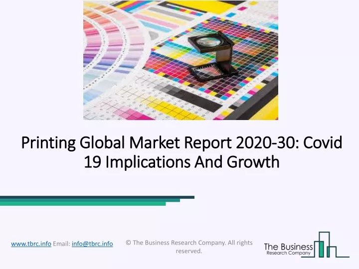 printing global printing global market report