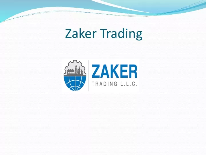 zaker trading