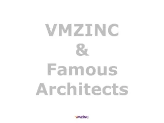 vmzinc famous architects