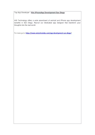 top app developer hire iphoneapp development