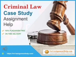 Criminal Law Case Study Assignment Help By No1AssignmentHelp.Com
