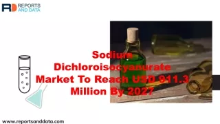 Sodium Dichloroisocyanurate Market