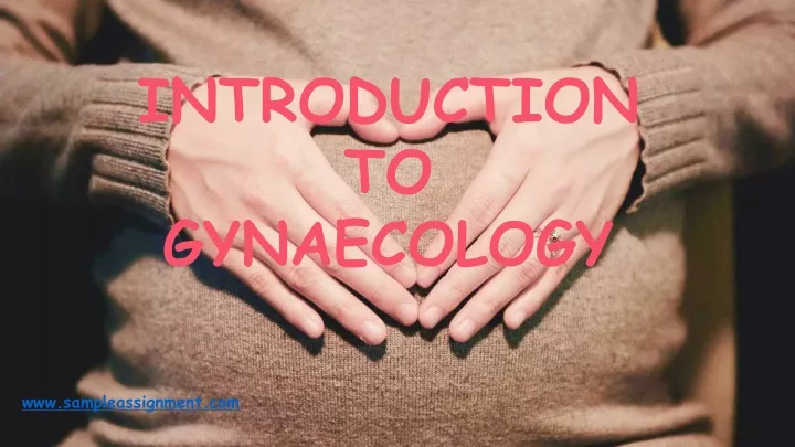 introduction to gynaecology