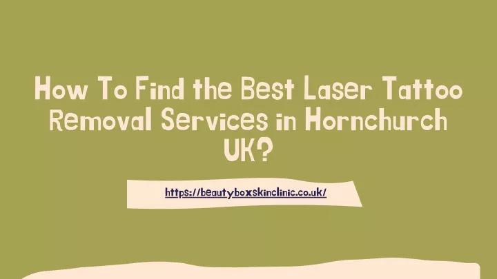 how to find the best laser tattoo removal