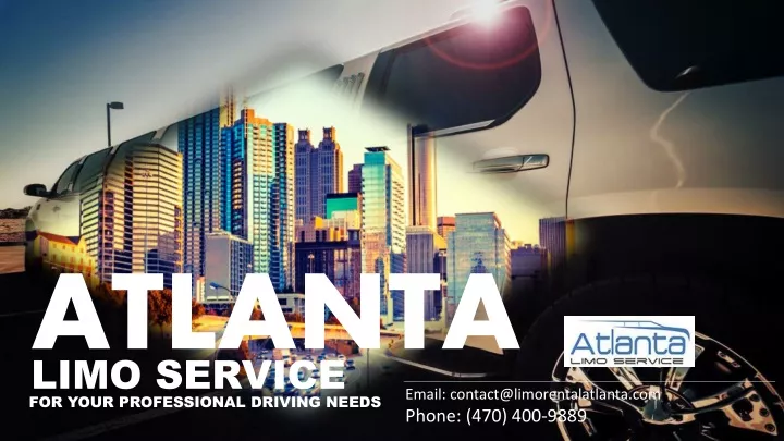 atlanta limo service for your professional