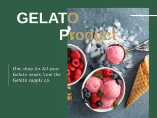 Gelato Supply Gelato pans Gelato cups and spoons Icecream cone