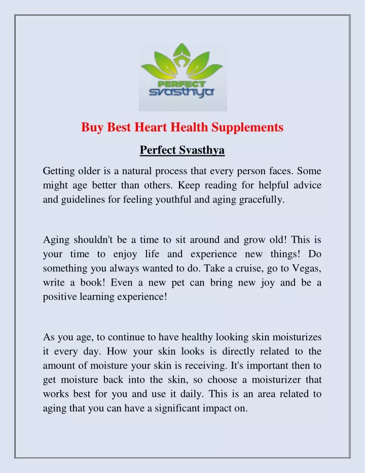 buy best heart health supplements