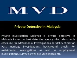 private detective in malaysia