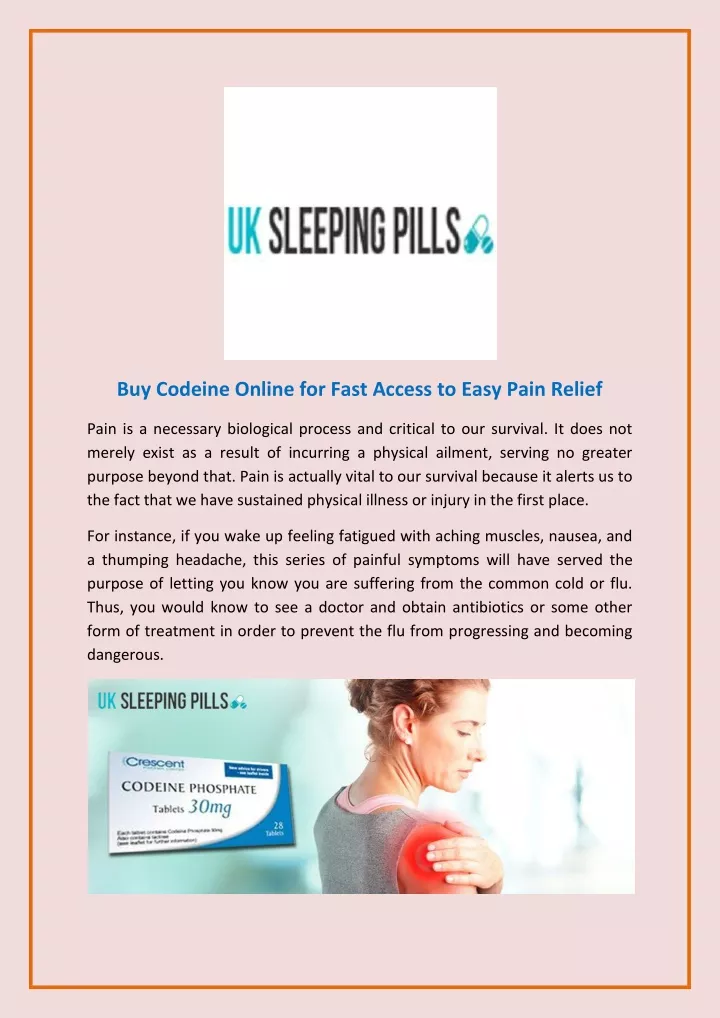 buy codeine online for fast access to easy pain