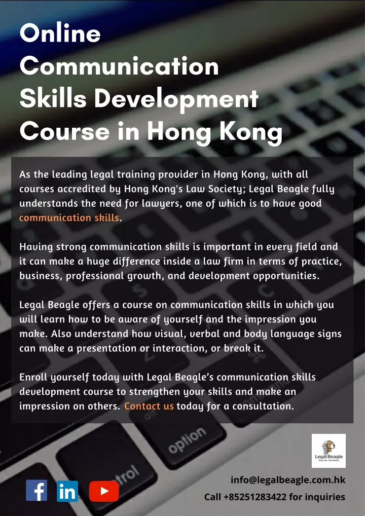 online communication skills development course