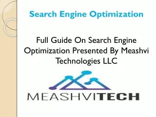 Search engine optimization and its scope in future