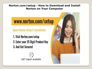norton com setup how to download and install norton on your computer