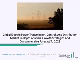 global global electric power transmission control