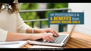 HR Professionals and Four Benefits from Content Writing Skills