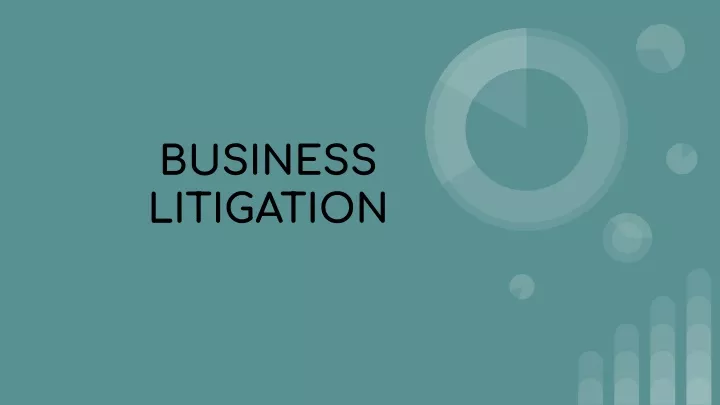 business litigation