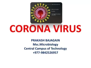 CORONA VIRUS -19