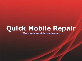 Why iPhone repair service require?