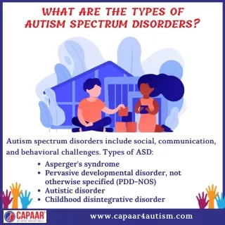 what are the types of autism spectrum disorders