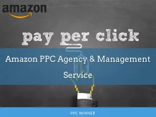 Amazon PPC Agency & Management Service