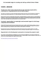 An immutable ledger for tracking and retiring certified Carbon Offsets - slide 1