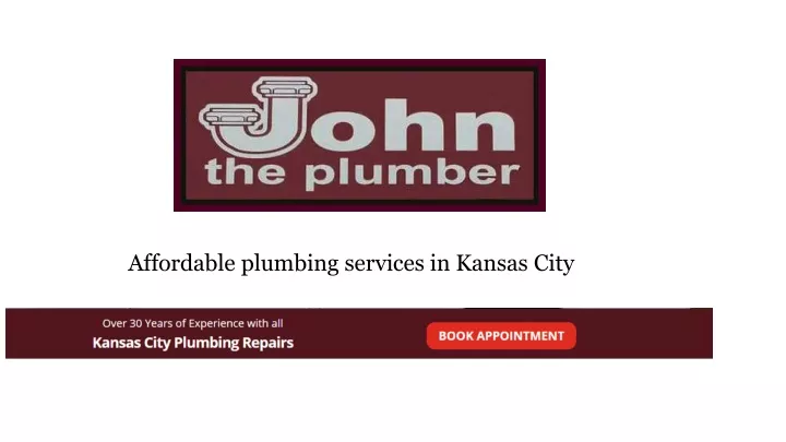 affordable plumbing services in kansas city