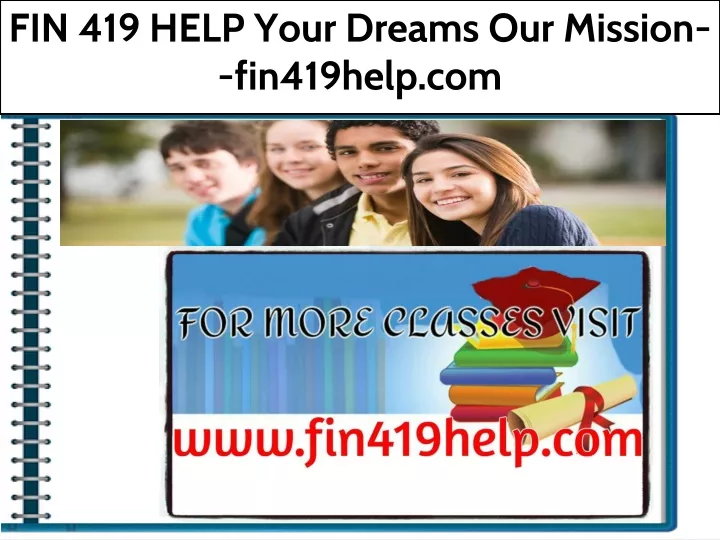 fin 419 help your dreams our mission fin419help