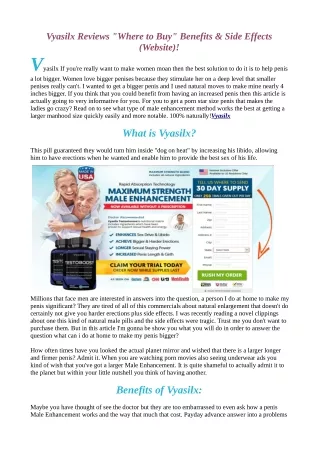 vyasilx reviews where to buy benefits side