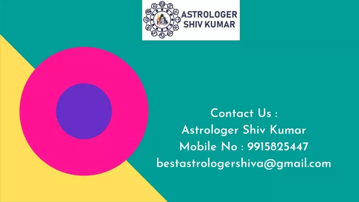 contact us astrologer shiv kumar mobile