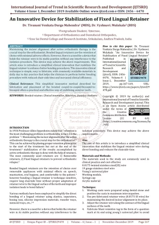 international journal of trend in scientific