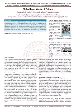 international journal of trend in scientific