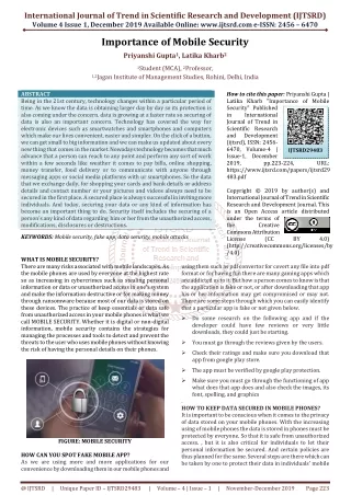 international journal of trend in scientific