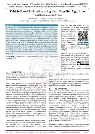 international journal of trend in scientific