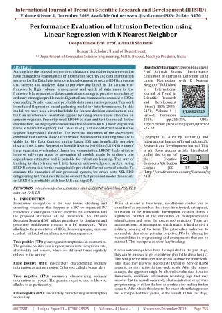 international journal of trend in scientific