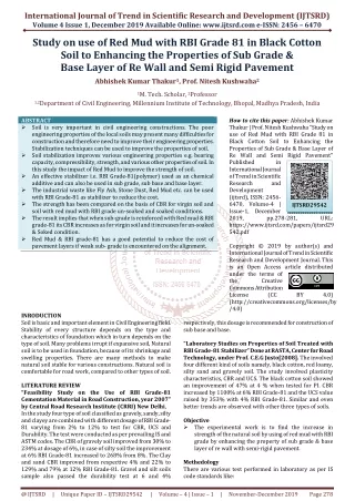 international journal of trend in scientific