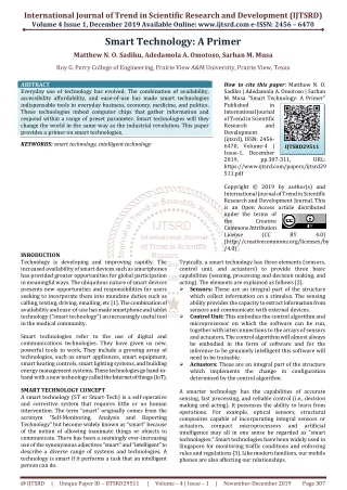 international journal of trend in scientific