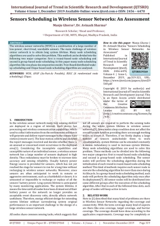 international journal of trend in scientific