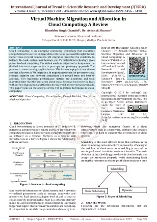 international journal of trend in scientific