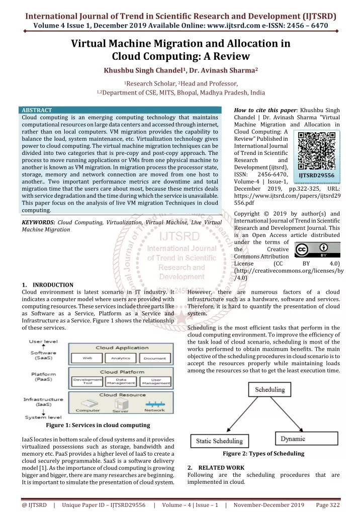 international journal of trend in scientific