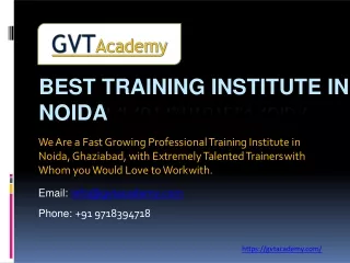 MIS Training in Noida, MIS Course in Noida, MIS Institute in Noida – GVT Academy