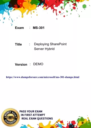 exam ms 301